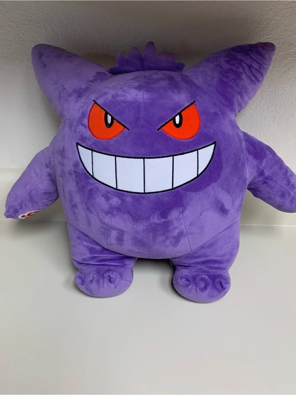 Build A Bear Pokémon Gengar 16” Purple BAB Plush Doll Toy Plushie No Sound